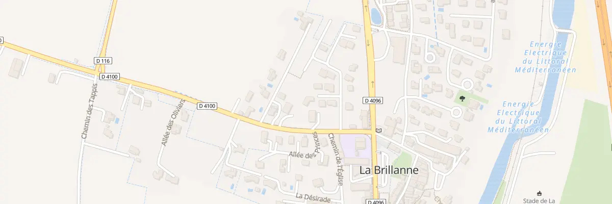 Plan du 8 Lot Les Jardins Luna à La Brillanne