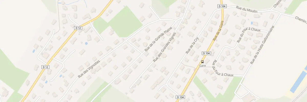 Plan du 6 Rue des Grandes Vignes à Torpes