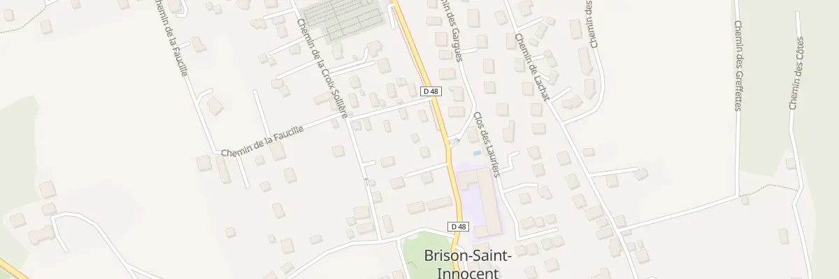 Plan du 35 Rte de Paris à Brison-Saint-Innocent