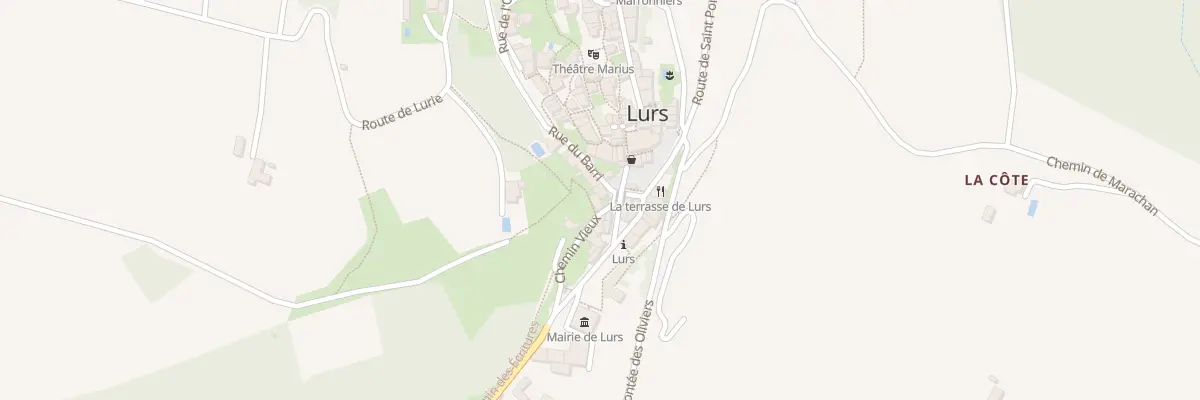 Plan du 5152 Le Village à Lurs