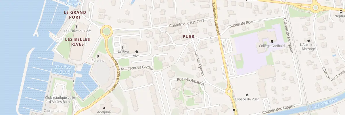 Plan du 71 Rue Jacques Cartier à Aix-les-Bains