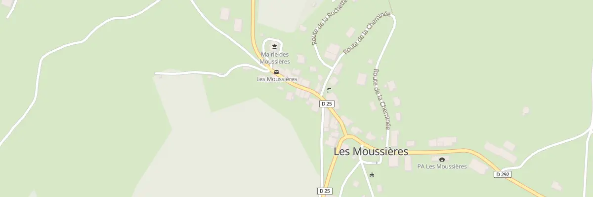 Plan du 17 Rue de Saint Claude aux Moussières