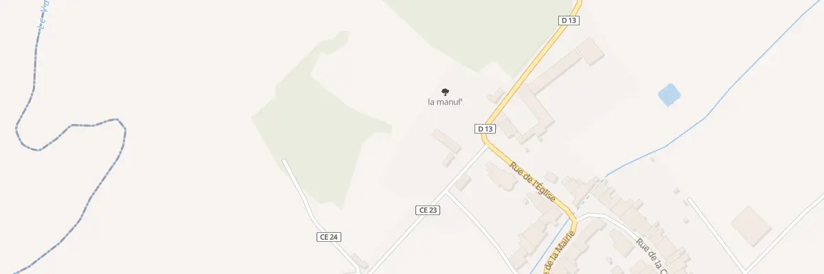 Plan du 141T Rue de l’Eglise à Houécourt