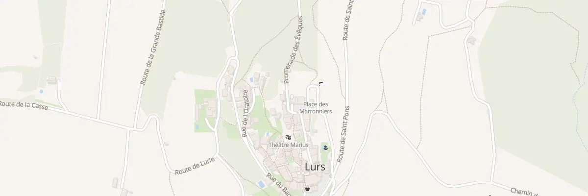 Plan du 5112A Le Village à Lurs