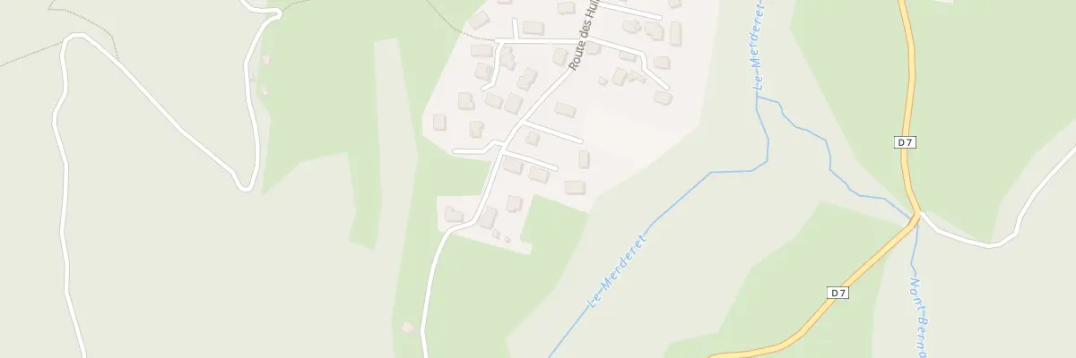 Plan du 395B Rte des Huires à Saint-Cassin