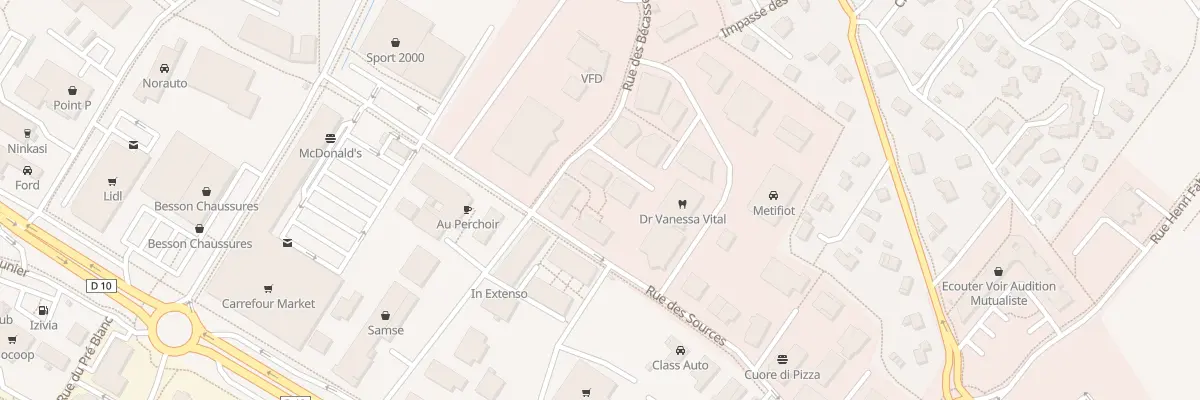 Plan du 349 Rue des Bécasses à Crolles
