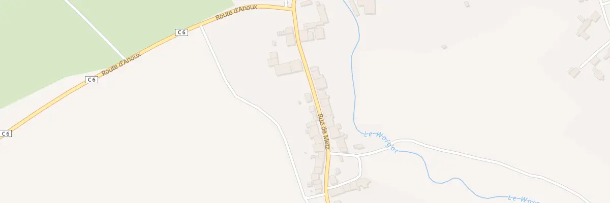 Plan du 12T Rue de Metz - Mancieulles à Val de Briey