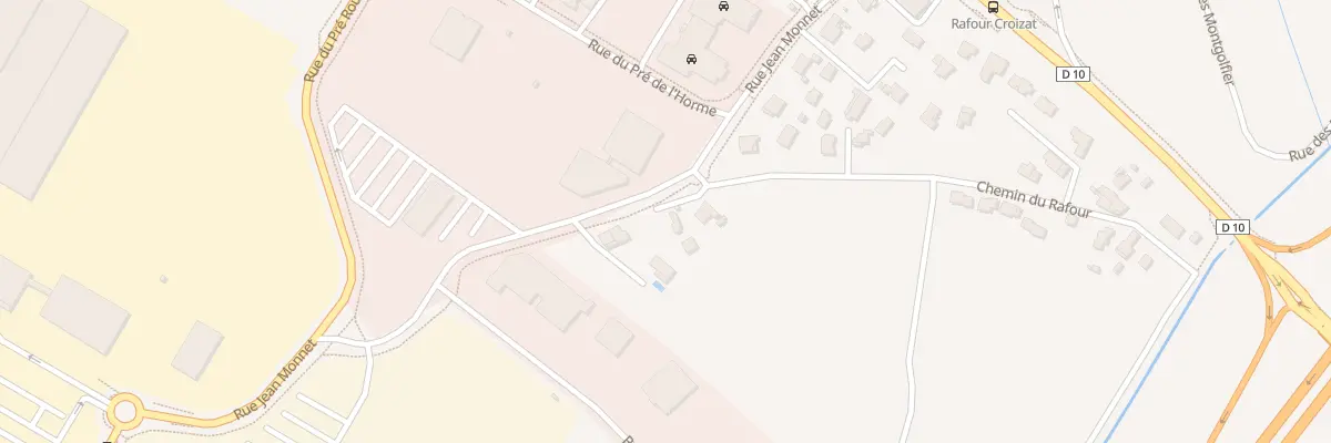 Plan du 251 Rue Jean Monnet à Crolles
