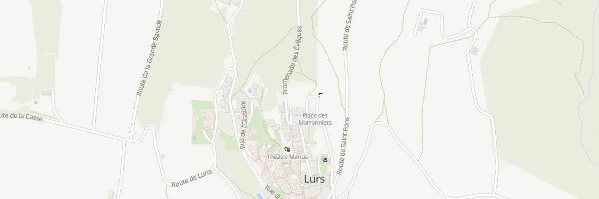 Plan du 5113 Le Village à Lurs