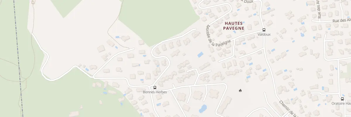 Plan du 778 Che des Bonnes Herbes à Toulon