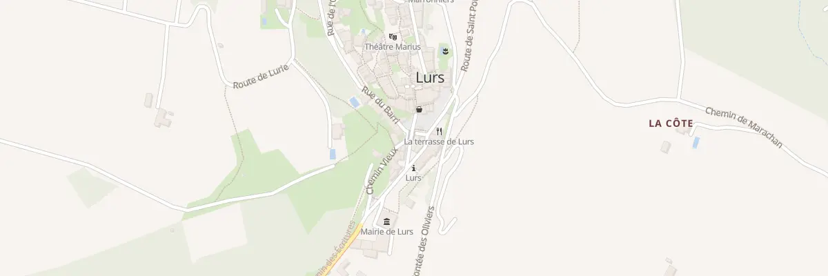 Plan du 5166 Le Village à Lurs