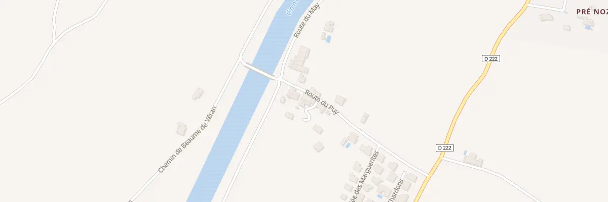 Plan du 5 Ptte du Lavoir au Poët