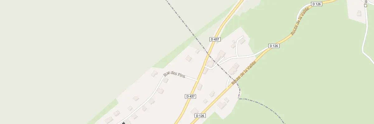 Plan du 4 Rue des Pins à La Rixouse