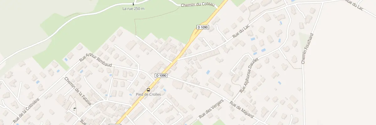 Plan du 14 Rue du Lac à Crolles