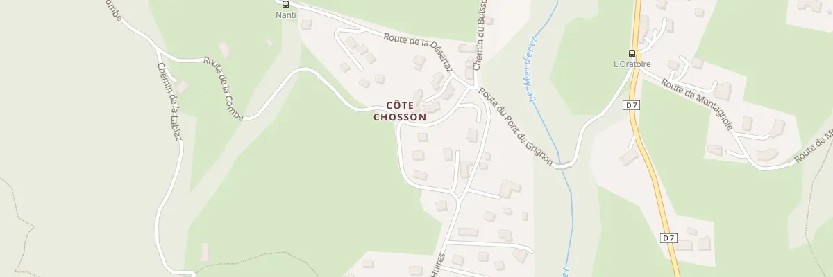 Plan du 385 Rte de la Combe à Saint-Cassin