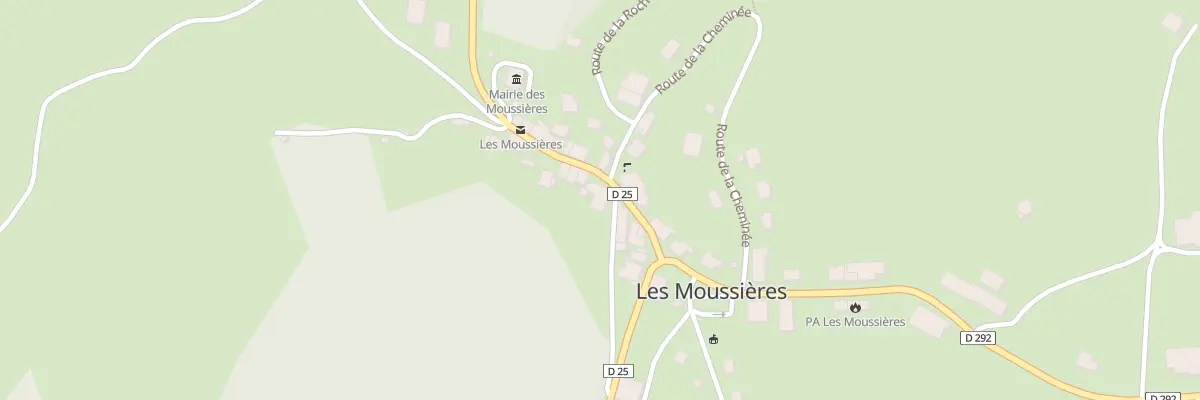 Plan du 11 Rue de Saint Claude aux Moussières