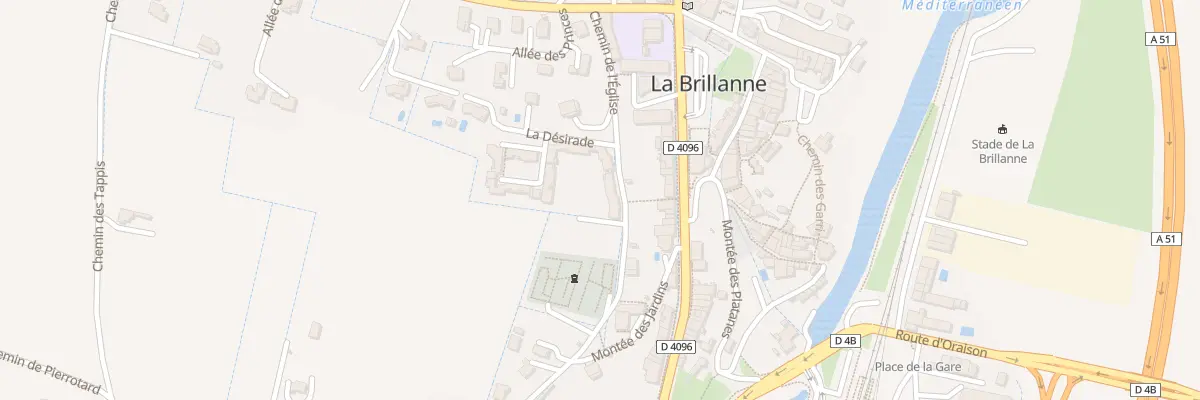 Plan du 2 Res La Desirade à La Brillanne
