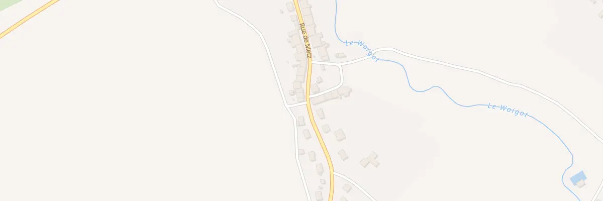 Plan du 34 Rue de Metz - Mancieulles à Val de Briey