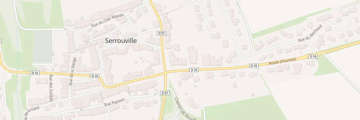Plan du 5 Rte d’Aumetz à Serrouville