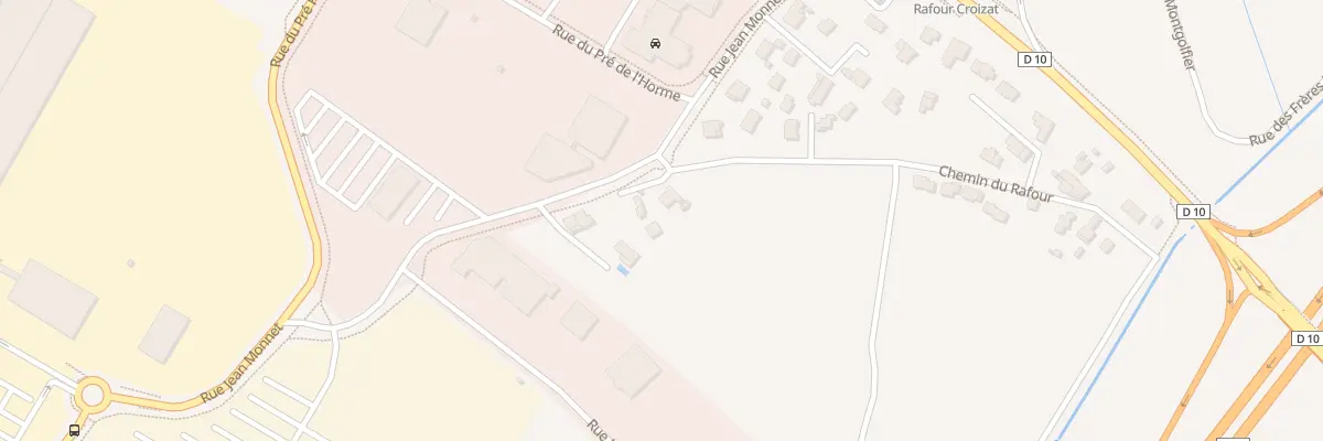 Plan du 241 Rue Jean Monnet à Crolles