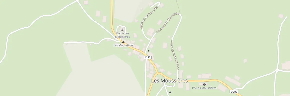 Plan du 10 Rue de Saint Claude aux Moussières
