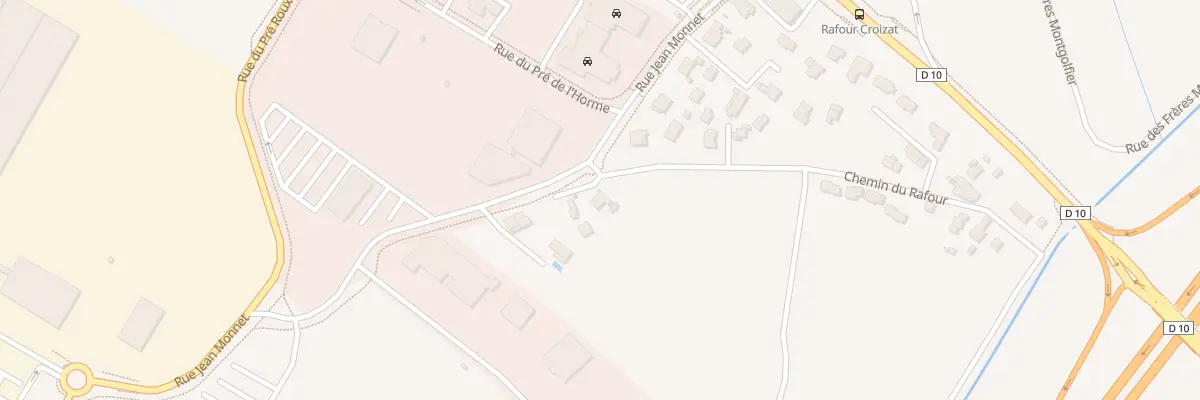 Plan du 231 Rue Jean Monnet à Crolles