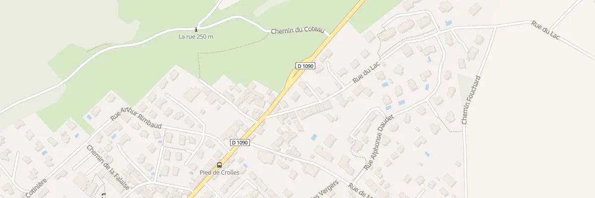 Plan du 63 Rue du Lac à Crolles
