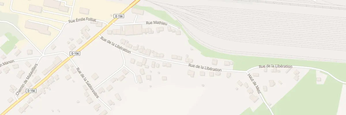 Plan du 31 Rue de la Libération à Audun-le-Roman