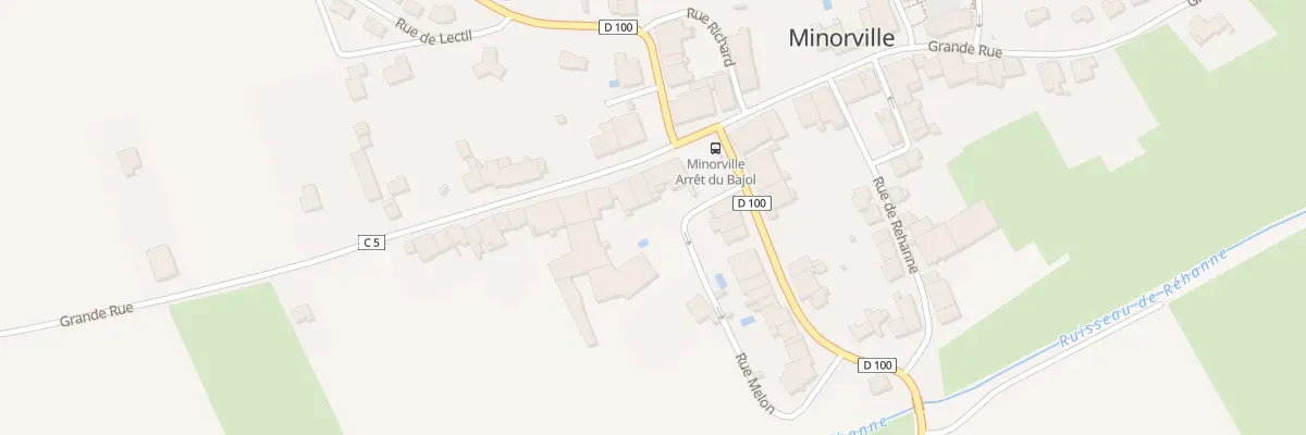 Plan du 37 Gr Grande Rue à Minorville