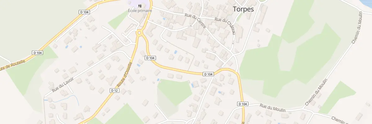 Plan du 5 Rue de la Corvée à Torpes