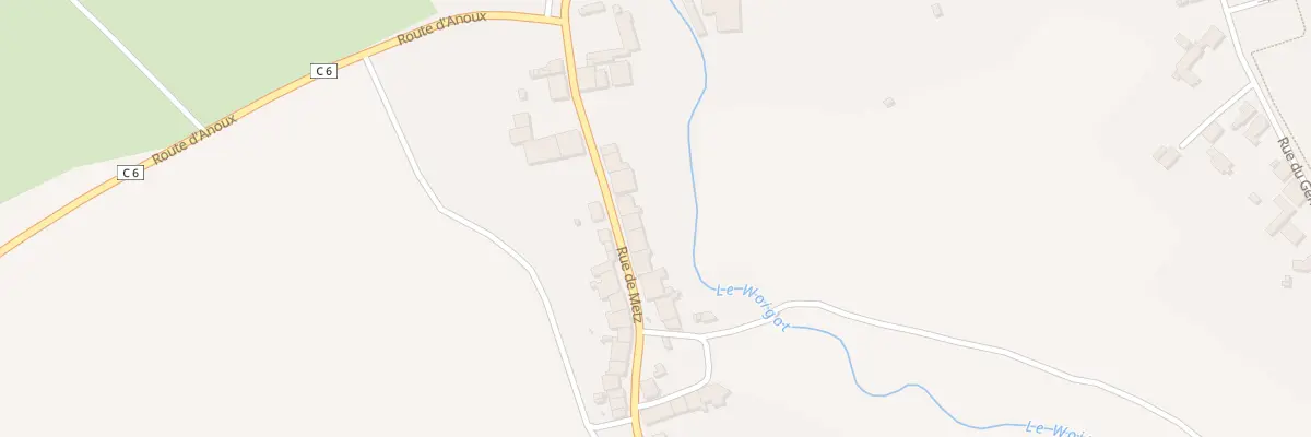 Plan du 15 Rue de Metz - Mancieulles à Val de Briey