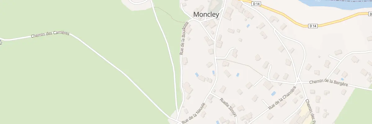 Plan du 5 Rue de la Boudotte à Moncley