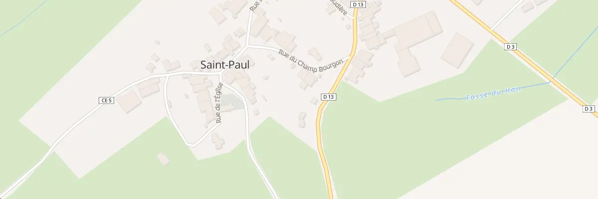 Plan du 118 Rue du Champ Bourgon à Saint-Paul
