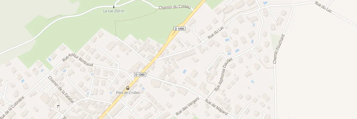 Plan du 52 Rue du Lac à Crolles