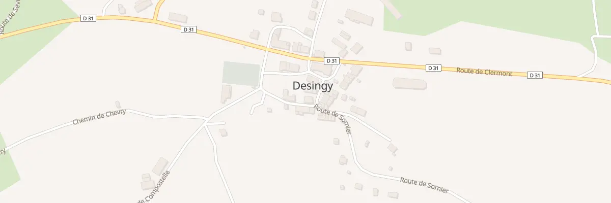 Plan du 78 Pl St Laurent à Desingy