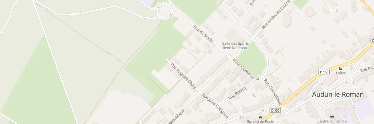 Plan du 4 Rue Auguste Chary à Audun-le-Roman
