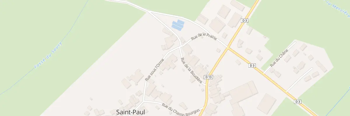 Plan du 150 Rue sous l’Orme à Saint-Paul
