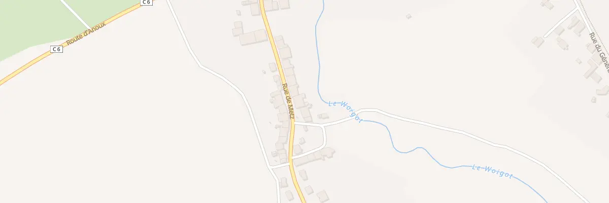 Plan du 21 Rue de Metz - Mancieulles à Val de Briey