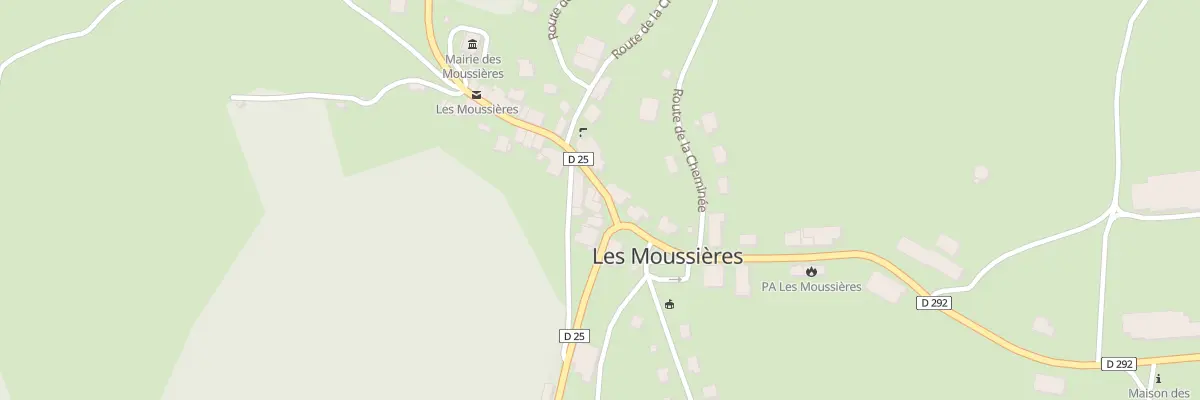 Plan du 3 Rue de Saint Claude aux Moussières