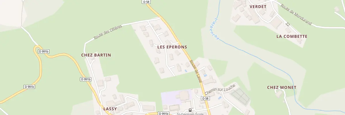 Plan du 115 Che des Éperons à Entrelacs