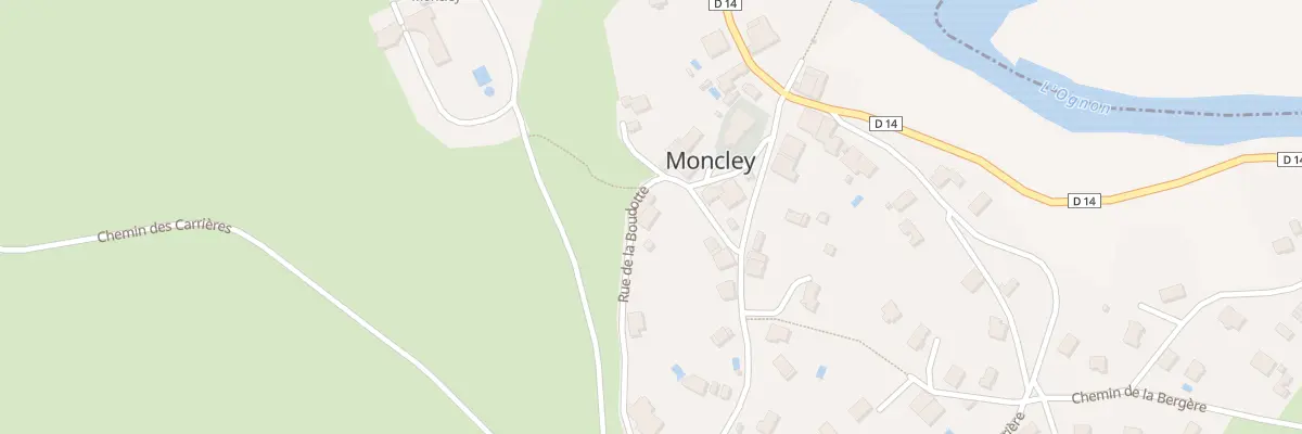 Plan du 3 Rue de la Boudotte à Moncley