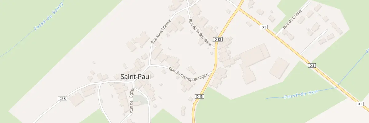 Plan du 65 Rue du Champ Bourgon à Saint-Paul