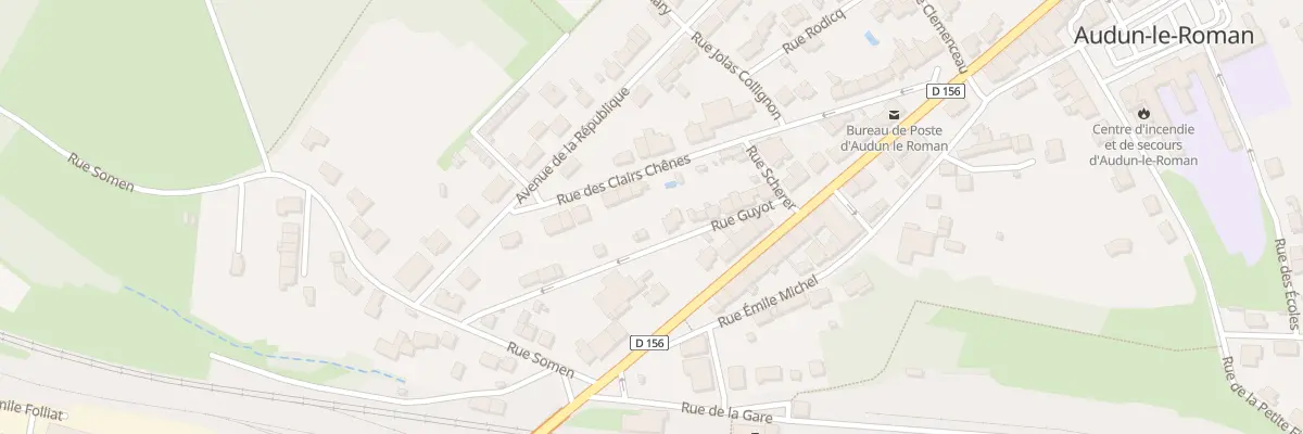 Plan du 7 Rue des Clairs Chênes à Audun-le-Roman