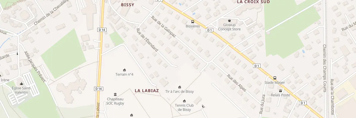 Plan du 141 Rue de l’Etendard à Chambéry