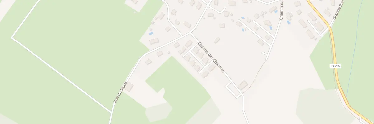 Plan du 12 Rue des Aubepines à Chemaudin et Vaux