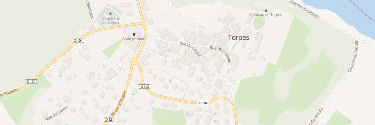 Plan du 1B Rue des Deux Fontaines à Torpes