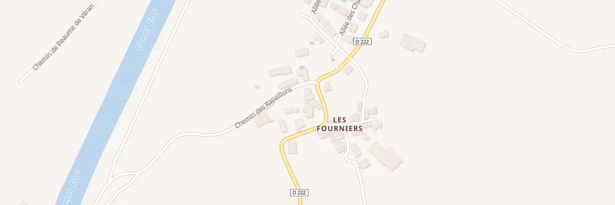 Plan du 5034A Les Fourniers au Poët