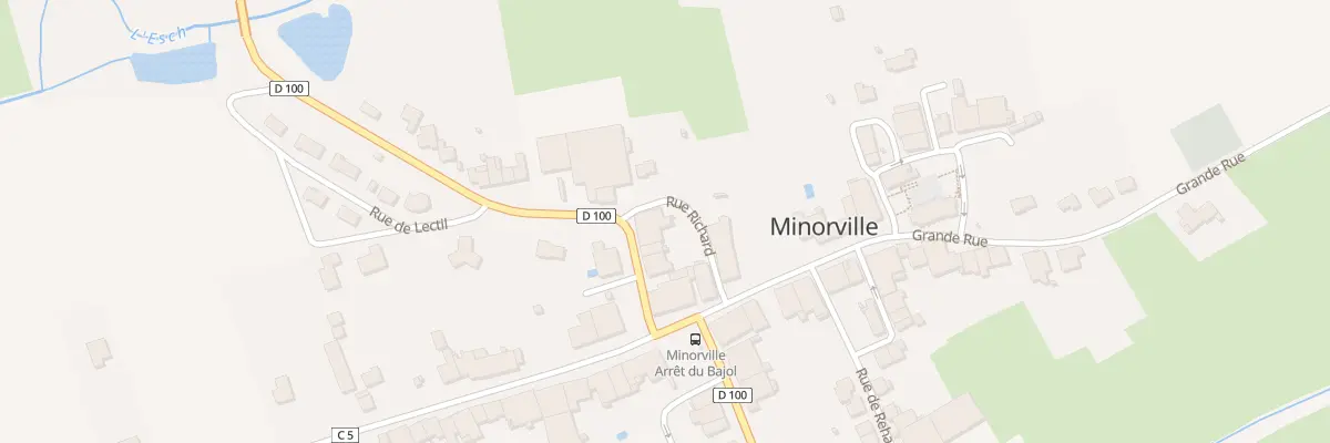 Plan du 4 Rue du Moulin à Minorville
