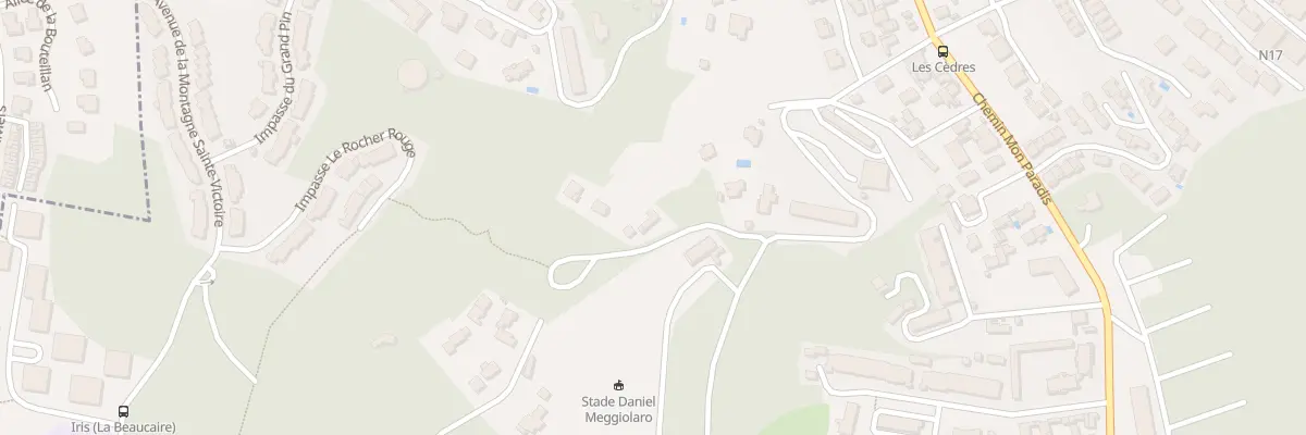 Plan du 700A Che Belle Visto à Toulon