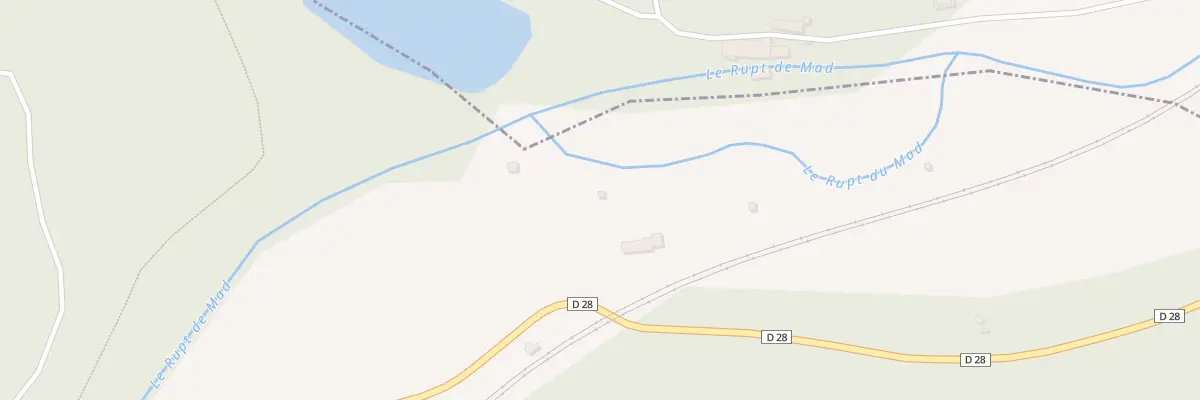 Plan du 5809 La Pree à Jaulny